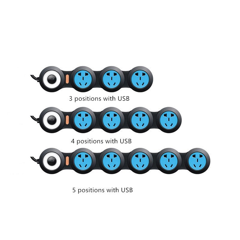 Multifunctional folding rotary socket