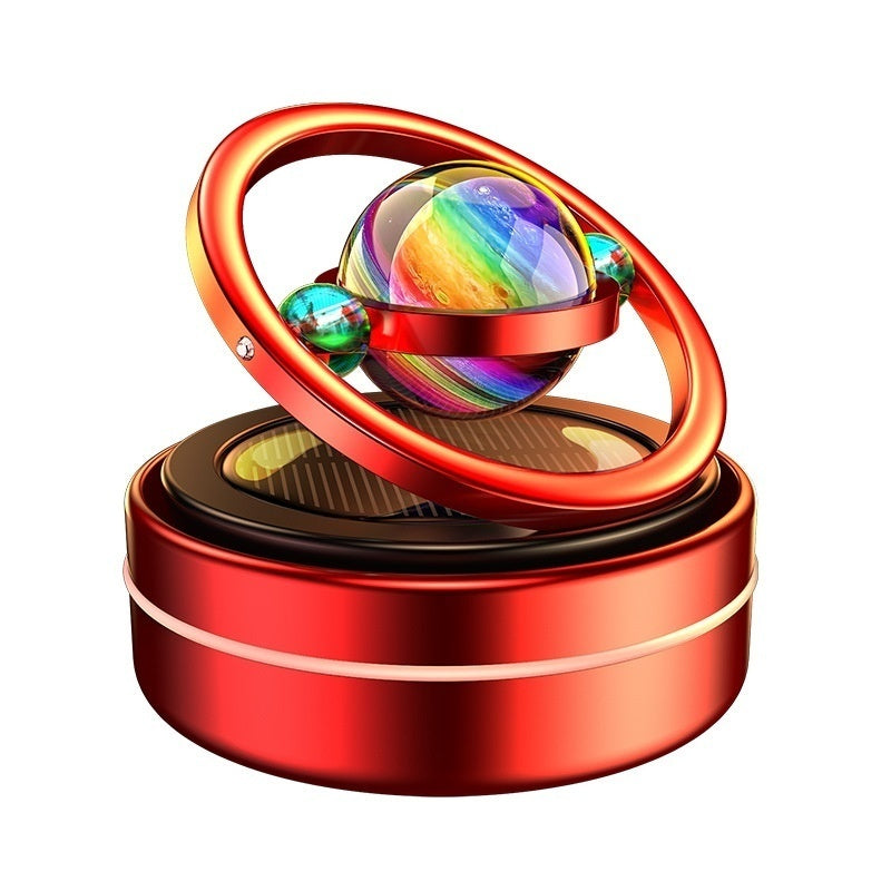 Solar Energy Car Mounted Perfume Auto Rotating Pendulum