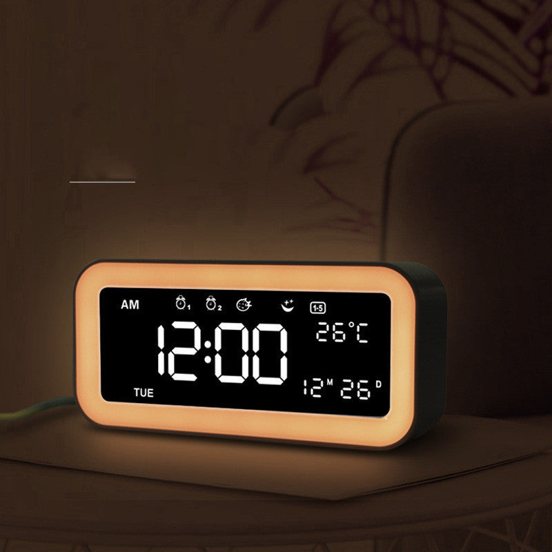 Multifunctional LED Atmosphere Alarm Clock